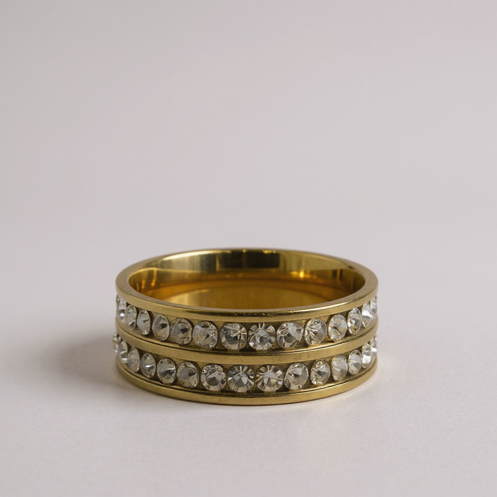 bague en acier inoxydable